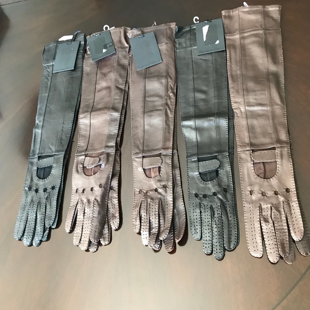 Kaufman Franco soft  Leather Size 6.5 long glove